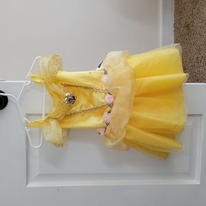 Toddler Girl Belle Costume with shoes 2T